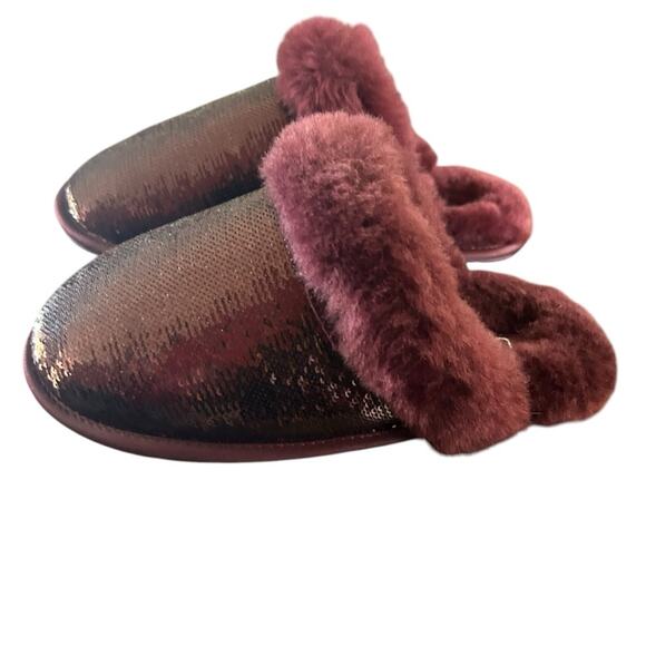 UGG Scuffette II Mirror Ball Slipper Wild Grape NEW Size 5 EU 36 - Picture 5 of 9